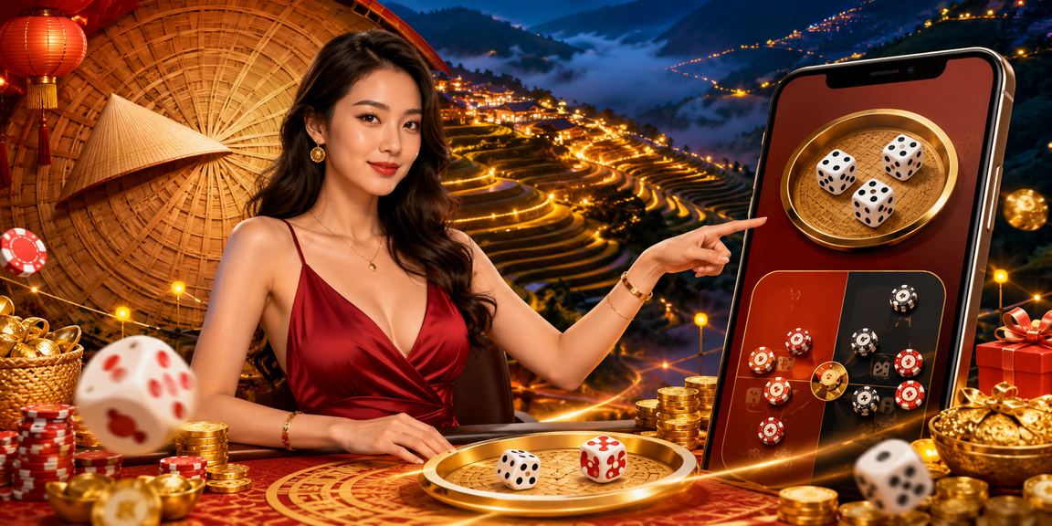 Người chơi tại Sapa đặt cược tài xỉu và tận hưởng phong cảnh núi non